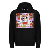 Black sweet summer cute unicorn Premium Hoodie - TumblerDesignByShophia
