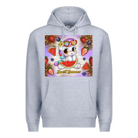Heather Grey sweet summer cute unicorn Premium Hoodie - TumblerDesignByShophia
