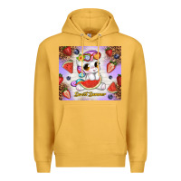 Mustard sweet summer cute unicorn Premium Hoodie - TumblerDesignByShophia