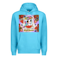 Ocean Blue sweet summer cute unicorn Premium Hoodie - TumblerDesignByShophia
