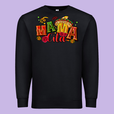 Mama Cita Premium Sweatshirt Designed By Nancycooperartshop