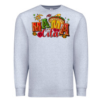 Heather Grey Mama cita Premium Sweatshirt - NancyCooperArtShop