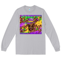 Moon Dust highland cow mardi gras tumbler Long Sleeve Tee - JahusDesignShop