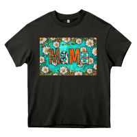 Asphalt western daisy mama skinny metal can holder Heavy Core Tee - HRA Design Shop