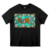 Black western daisy mama skinny metal can holder Heavy Core Tee - HRA Design Shop