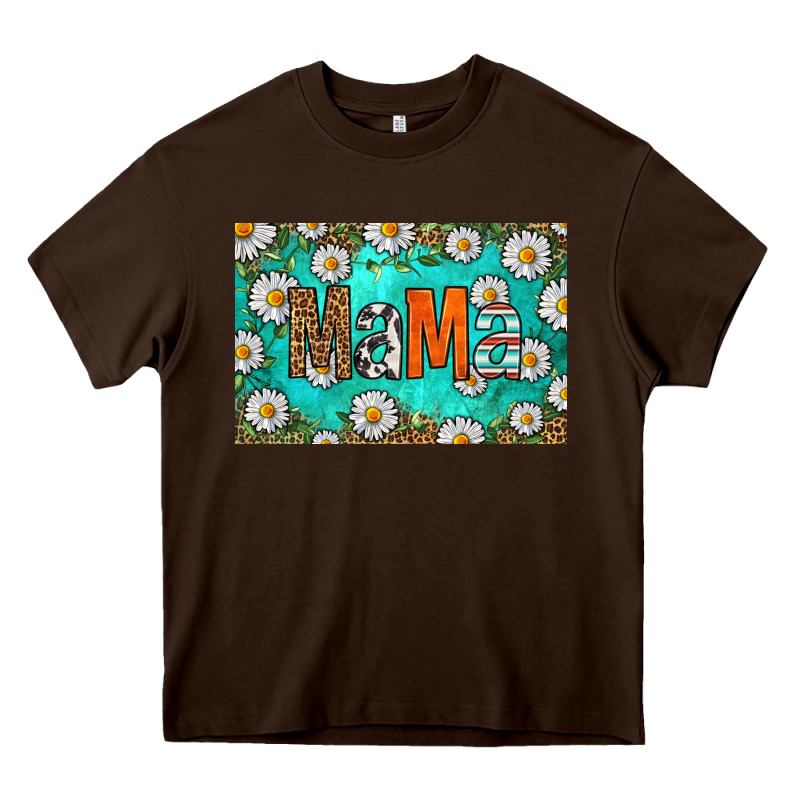 Western Daisy Mama Skinny Metal Can Holder Heavy Core Tee by HRA Design Shop | Teevron
