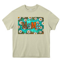Mossy western daisy mama skinny metal can holder Heavy Core Tee - HRA Design Shop