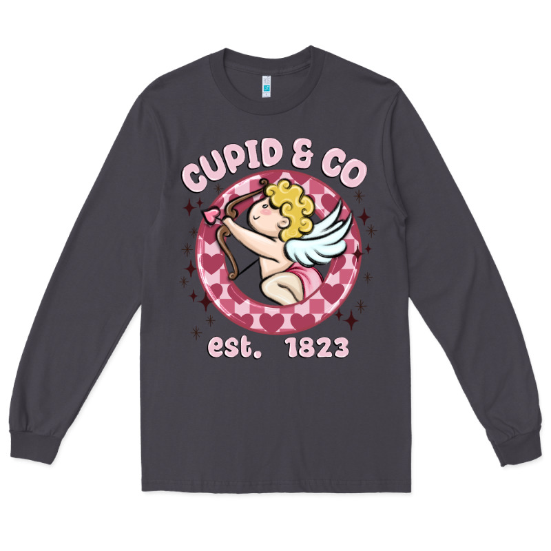 Cupid Co Long Sleeve Tee by MaliasSmallBusiness | Teevron