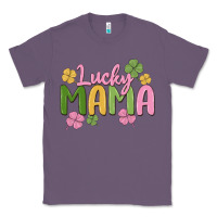 Lavender lucky mama Classic Tee - MaliasSmallBusiness