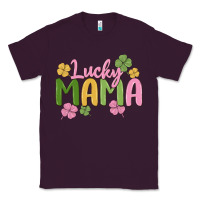 Plum lucky mama Classic Tee - MaliasSmallBusiness