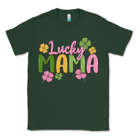 Sports Green lucky mama Classic Tee - MaliasSmallBusiness