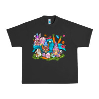Pigment Black Easter gnomies with truck Urban Heavy Tee - NancyCooperArtShop