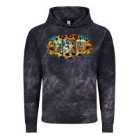 Cloud Black Blessed Sunflower Gemstone Vintage Hoodie - RanaPortraitStore