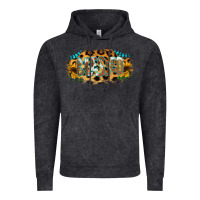 Vintage Black Blessed Sunflower Gemstone Vintage Hoodie - RanaPortraitStore