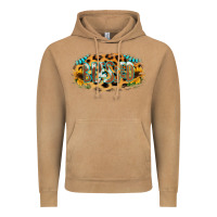 Vintage Camel Blessed Sunflower Gemstone Vintage Hoodie - RanaPortraitStore