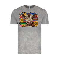 Cloud Rock western background baby calf Vintage Tee - BarkalooDesign