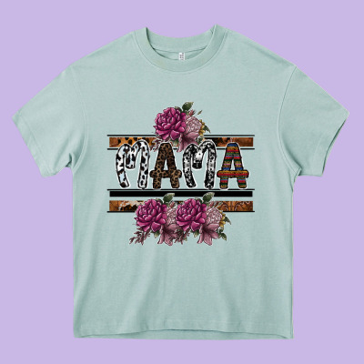 Mama Heavy Core Tee Designed By Sublimationcraftshop