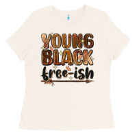 Bone Young black free-ish Ladies Tee - Zillion Design Studio