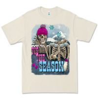 Bone Winter tis the season skeleton Premium Tee - FaDigitalArtStudio