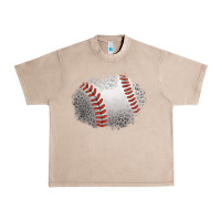 French Oak leopard baseball patch Urban Heavy Tee - Jasminsmagicworld