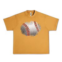 Peanut Butter leopard baseball patch Urban Heavy Tee - Jasminsmagicworld