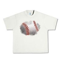 Pistachio leopard baseball patch Urban Heavy Tee - Jasminsmagicworld