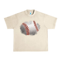 Sandshell leopard baseball patch Urban Heavy Tee - Jasminsmagicworld