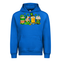 Cobalt St. Patrick's Day coffee cups Urban Hoodie - OliviaCreatesArt