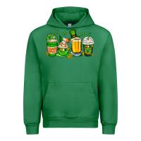 Emerald St. Patrick's Day coffee cups Urban Hoodie - OliviaCreatesArt