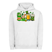 St. Patrick's Day Coffee Cups Urban Hoodie | Teevron