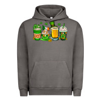 Pigment Tornado St. Patrick's Day coffee cups Urban Hoodie - OliviaCreatesArt