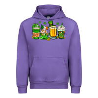 Tulip St. Patrick's Day coffee cups Urban Hoodie - OliviaCreatesArt