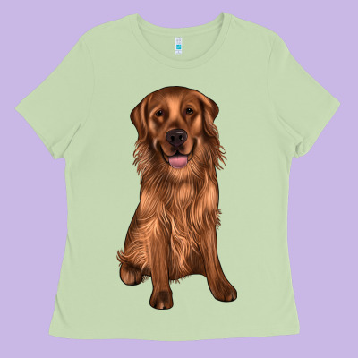 Labrador Ladies Tee Designed By Jahusdesignshop