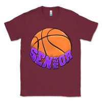 Burgundy senıor 2024 Classic Tee - MaliasSmallBusiness