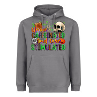 Storm Under Caffeinated and Over Stimulated Heavyweight Hoodie - texasbilliewilder