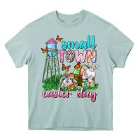 Small Town Easter Day Heavy Core Tee | Teevron