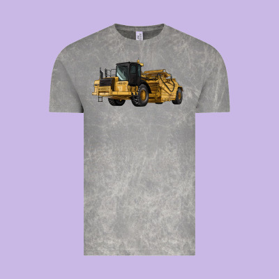 Wheel Tractor Scraper Vintage Tee Designed By Lillyallendesigns
