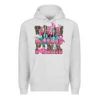 Dove Grey Warriors wear pink Cancer Awareness Premium Hoodie - HowdyJamesFarm