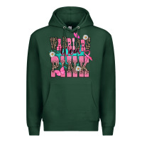 Sports Green Warriors wear pink Cancer Awareness Premium Hoodie - HowdyJamesFarm