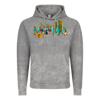 Cloud Rock western mama cow Vintage Hoodie - Artiststas