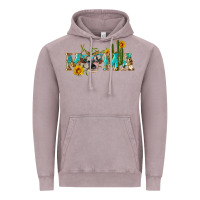 Vintage Zinc western mama cow Vintage Hoodie - Artiststas