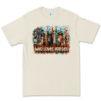 Bone just a girl who loves horses Premium Tee - CowhideDigitalArt