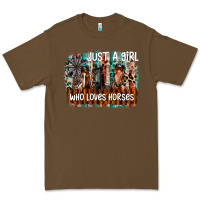 Just A Girl Who Loves Horses Premium Tee | Teevron