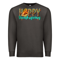 Smoke Happy Thanksgiving with Turkey Premium Sweatshirt - texasbilliewilder