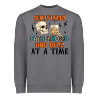 Storm surviving fatherhood one beer at a time Heavyweight Sweatshirt - MaliasSmallBusiness