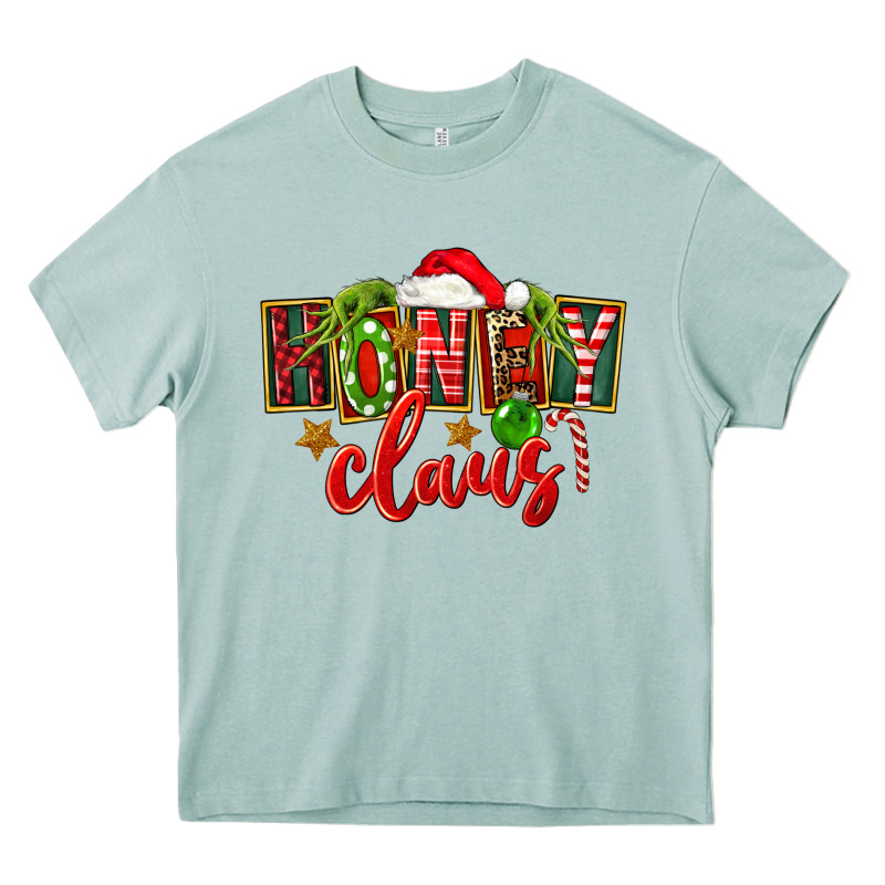 Christmas Honey Claus Heavy Core Tee by FaDigitalArtStudio | Teevron