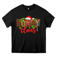 Black christmas honey claus Heavy Core Tee - FaDigitalArtStudio