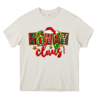Cream christmas honey claus Heavy Core Tee - FaDigitalArtStudio
