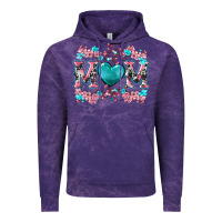 Cloud Purple cherry blossoms mom Vintage Hoodie - Artiststas