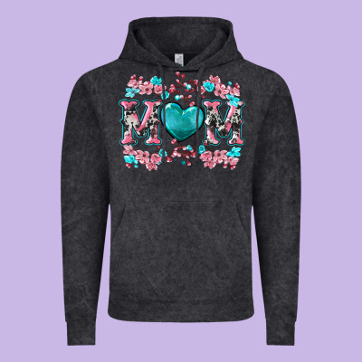 Cherry Blossoms Mom Vintage Hoodie Designed By Artiststas